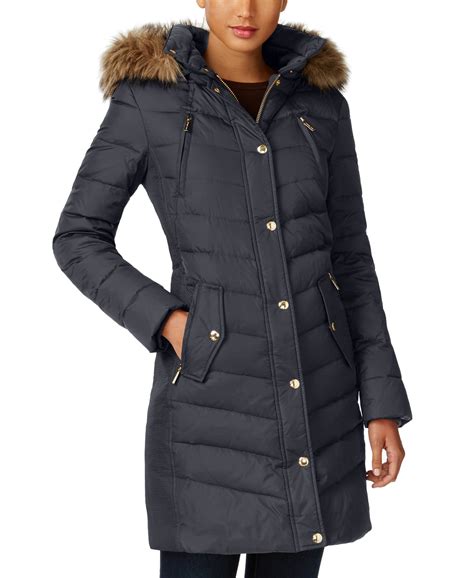 womens michael kors winter coat|Michael Kors women's down coat.